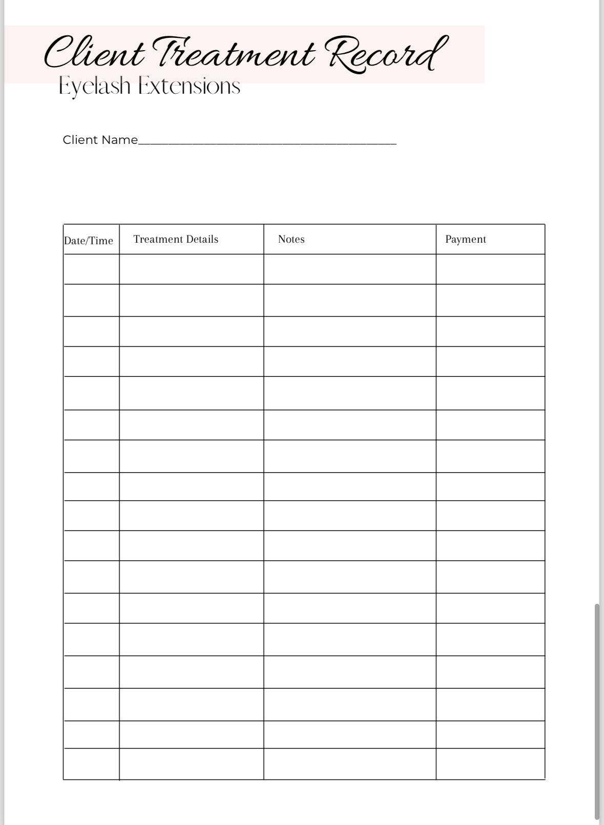 Consultation Forms Bundle